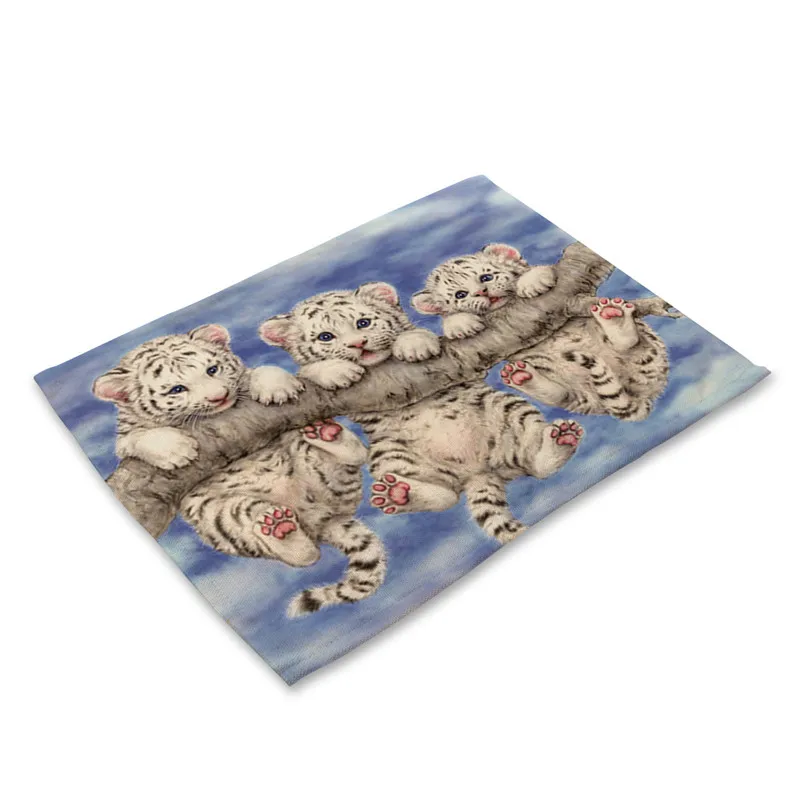 Panda Table Mat Cotton Linen Cartoon Pandas Placemat Nordic Home Rectangle Table Mats for Dining Table Kitchen Decoration
Panda Table Mat Cotton Linen Cartoon Pandas Placemat Nordic Home Rectangle Table Mats for Dining Table Kitchen Decoration
