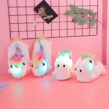 hotsale Promotion cheap price ladies winter glowing unicorn cute women indoor slipper
hotsale Promotion cheap price ladies winter glowing unicorn cute women indoor slipper
