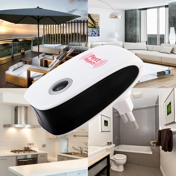 Ultrasonic Electronic Pest Repeller Mosquito Mouse Rat Multi-function Rodent Insect Repellent Mini Insect Killer Rode US EU Plug
Ultrasonic Electronic Pest Repeller Mosquito Mouse Rat Multi-function Rodent Insect Repellent Mini Insect Killer Rode US EU Plug