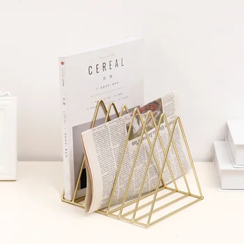 Study Wrought Iron Classic Nordic Style Newspapers Triangular Office Cafe Desktop Storage Rack Home Magazine Books File
Study Wrought Iron Classic Nordic Style Newspapers Triangular Office Cafe Desktop Storage Rack Home Magazine Books File