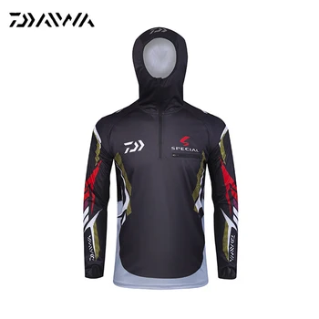 DAWA 2019 Fishing Clothing Anti-UV Protection Moisture Wicking Breathable Long Sleeve Hooded Fishing Shirt Camisas Pesca
DAWA 2019 Fishing Clothing Anti-UV Protection Moisture Wicking Breathable Long Sleeve Hooded Fishing Shirt Camisas Pesca