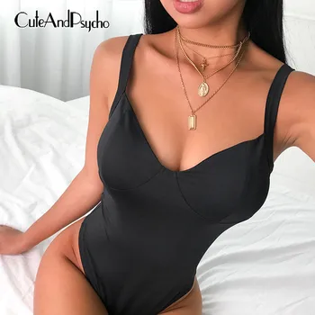 Spaghetti Straps Bodysuits Women Skinny Sexy Body Top Ladies Backless Bodycon Bodies Sleeveless Jumpsuits Summer cuteandpsycho
Spaghetti Straps Bodysuits Women Skinny Sexy Body Top Ladies Backless Bodycon Bodies Sleeveless Jumpsuits Summer cuteandpsycho