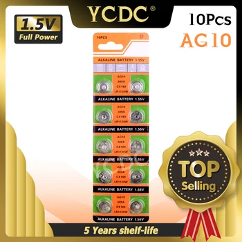 YCDC 10X AG10 Cell Coin Battery For Watches 2018 Lowest Price---Only $0.79 USD
YCDC 10X AG10 Cell Coin Battery For Watches 2018 Lowest Price---Only $0.79 USD