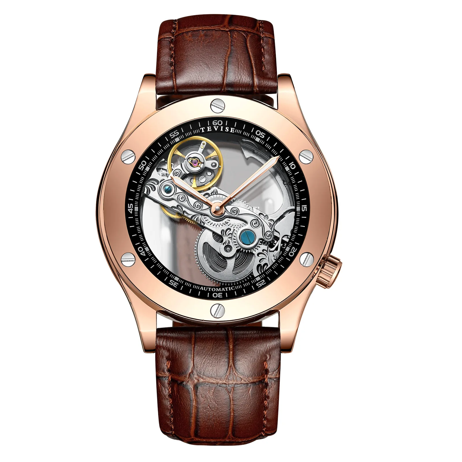 Switzerland Twiss Official Genuine Product Long Movement Multi-functional Mechanical Wrist Watch Fashion Business Hollow out MEN
Switzerland Twiss Official Genuine Product Long Movement Multi-functional Mechanical Wrist Watch Fashion Business Hollow out MEN