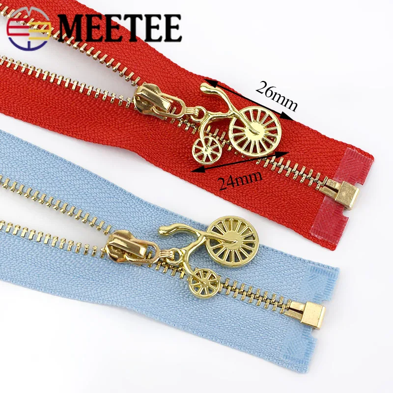Meetee 2/5pc 3# 40/50/60/70cm Gold Tooth Metal Zipper Open-end Auto Lock DIY Bag Purse Pocket Clothes Zip Patchwork Accessories
Meetee 2/5pc 3# 40/50/60/70cm Gold Tooth Metal Zipper Open-end Auto Lock DIY Bag Purse Pocket Clothes Zip Patchwork Accessories