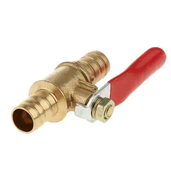 Double Pagoda Ball Valve Hose Barb Inline Brass Water Oil Connector Pipe Gas Fittings Pneumatic Fuel Shutoff Valve Air Line U9N4
Double Pagoda Ball Valve Hose Barb Inline Brass Water Oil Connector Pipe Gas Fittings Pneumatic Fuel Shutoff Valve Air Line U9N4