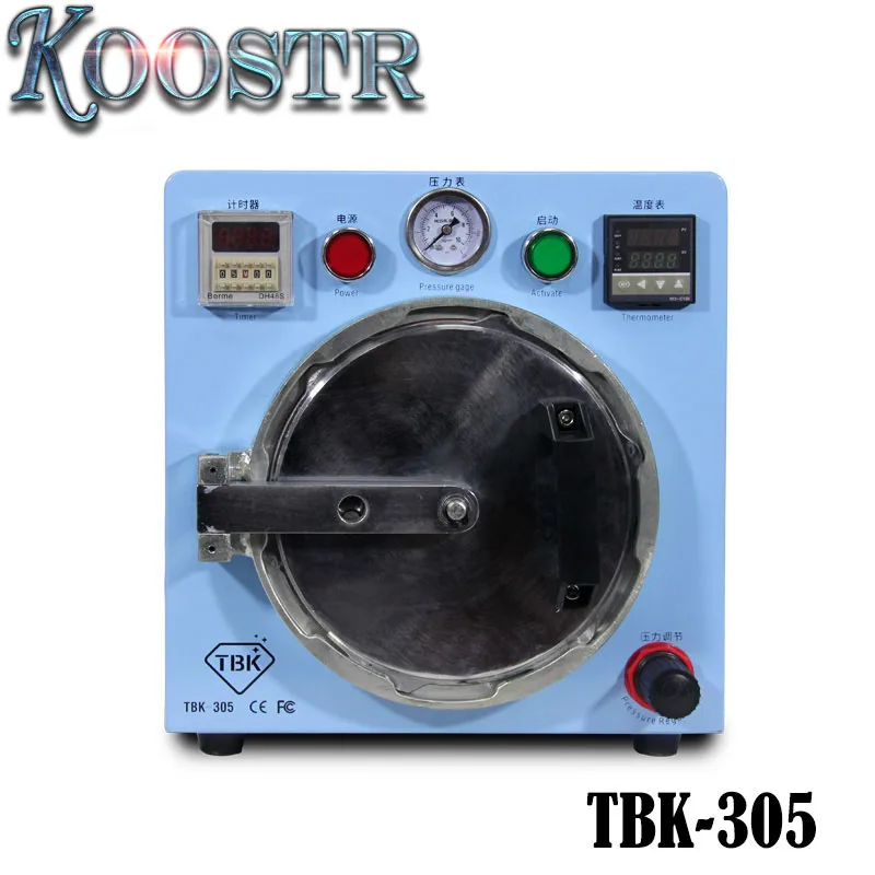 TBK-305 Mini OCA Bubble Remover Machine 500W Auto Air Bubble Removing Machine For LCD Refurbishment 220V/110V
TBK-305 Mini OCA Bubble Remover Machine 500W Auto Air Bubble Removing Machine For LCD Refurbishment 220V/110V