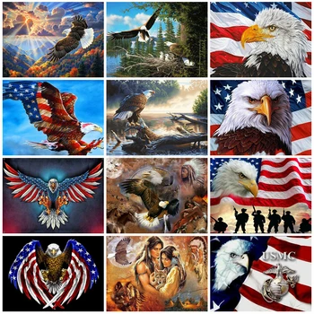 EverShine DIY 5D Diamond Painting Full Square Eagle Cross Stitch Diamond Embroidery Animals Rhinestones Art Gift Wall Decor
EverShine DIY 5D Diamond Painting Full Square Eagle Cross Stitch Diamond Embroidery Animals Rhinestones Art Gift Wall Decor