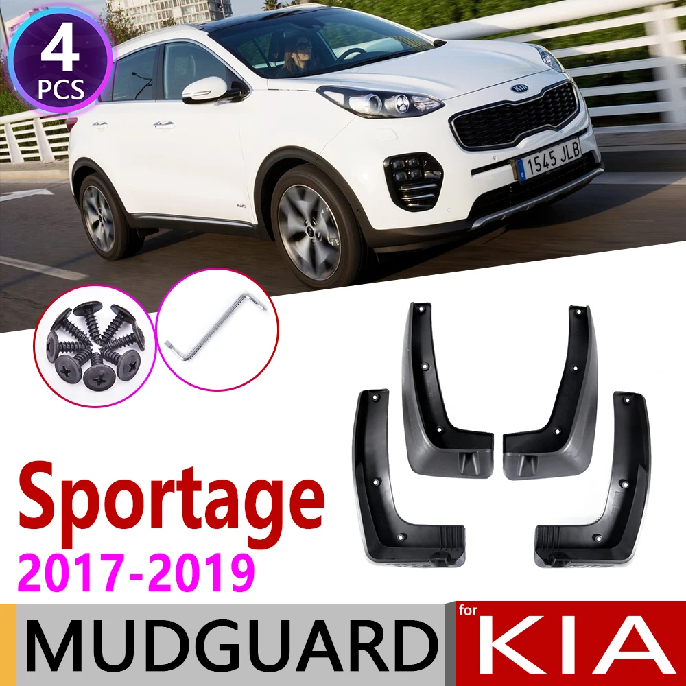 4 PCS Front Rear for KIA Sportage QL 2017 2018 2019 Car Mudflaps Fender Mud Guard Splash Flap Mudguards Accessories 4th 4 Gen
4 PCS Front Rear for KIA Sportage QL 2017 2018 2019 Car Mudflaps Fender Mud Guard Splash Flap Mudguards Accessories 4th 4 Gen