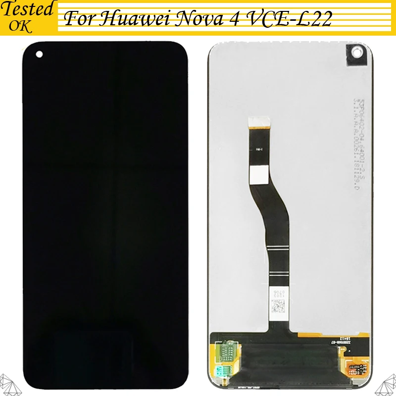 100% Tested Working LCD For Huawei Nova 4 VCE-L22 VCE-AL00 LCD Display Screen Touch Assembly for Huawei Nova4 Display
100% Tested Working LCD For Huawei Nova 4 VCE-L22 VCE-AL00 LCD Display Screen Touch Assembly for Huawei Nova4 Display