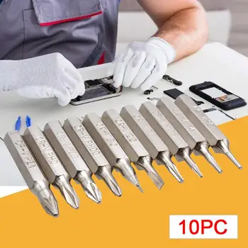 10Pcs 4mm CR-V high hardness Screwdriver Drill Bit Set Hex Single Torx Cross Slotted Head Screwdriver Drilling Bit Hand Tools
10Pcs 4mm CR-V high hardness Screwdriver Drill Bit Set Hex Single Torx Cross Slotted Head Screwdriver Drilling Bit Hand Tools