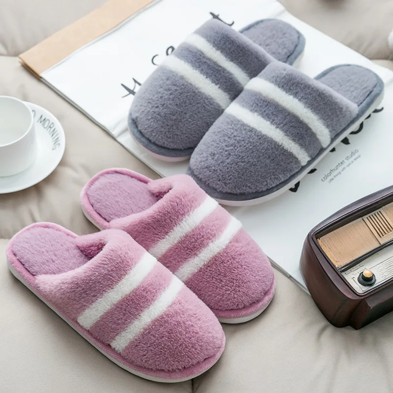 Cotton Slippers Women's Couples Men Anti-slip Soft-Sole Home Indoor Plush Warm Shoes Autumn & Winter Slipper
Cotton Slippers Women's Couples Men Anti-slip Soft-Sole Home Indoor Plush Warm Shoes Autumn & Winter Slipper
