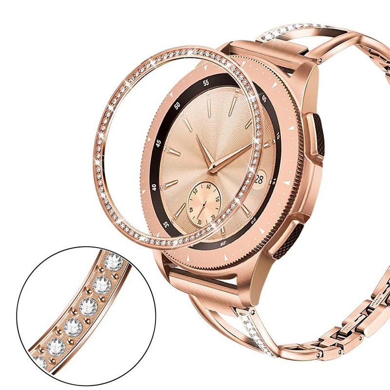 Smart Watch Cover For Samsung Galaxy Watch 46MM 42MM Bezel Ring Smart Watch Accessories Adhesive Cover Anti Scratch Metal
Smart Watch Cover For Samsung Galaxy Watch 46MM 42MM Bezel Ring Smart Watch Accessories Adhesive Cover Anti Scratch Metal