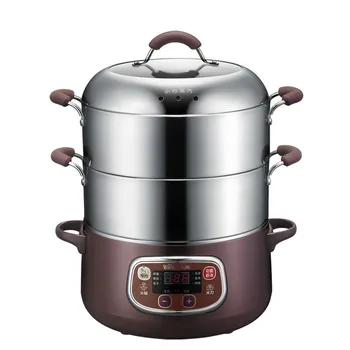 220V 1200W Household Timing Electric Steamer Automatic Power Off Stainless Steel Electric Steamer Electric Steamer
220V 1200W Household Timing Electric Steamer Automatic Power Off Stainless Steel Electric Steamer Electric Steamer