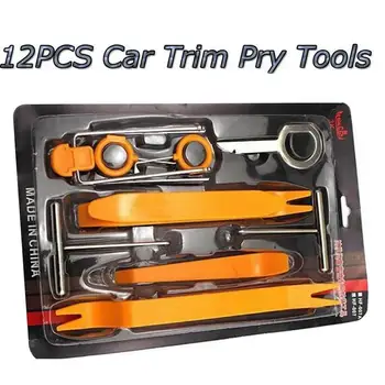 12pcs/set Car Removal Tool Portable Vehicle Car Panel Audio Trim Removal Tool Kit Practical car radio stereo dash remove tools
12pcs/set Car Removal Tool Portable Vehicle Car Panel Audio Trim Removal Tool Kit Practical car radio stereo dash remove tools