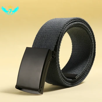 Mens Canvas Belt Ladies Belt 2019 Fashion Buckle Casual Denim Black Male Belt TOA
Mens Canvas Belt Ladies Belt 2019 Fashion Buckle Casual Denim Black Male Belt TOA