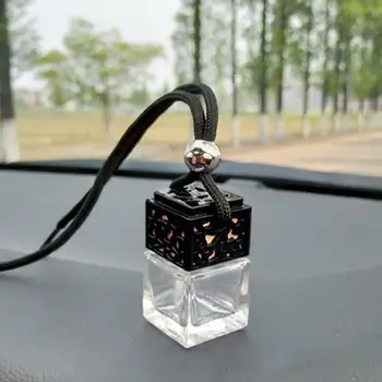 Stylish Empty Perfume Essential Oil Glass Bottle Pendant Refillable Bottle Car Air Freshener Hanging Ornament Diffuser Bottle
Stylish Empty Perfume Essential Oil Glass Bottle Pendant Refillable Bottle Car Air Freshener Hanging Ornament Diffuser Bottle