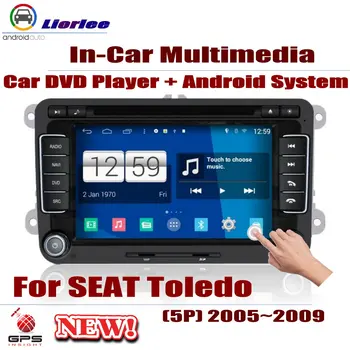 For SEAT Toledo Mk3 (5P) 2005-2009 Car Android Player DVD GPS Navigation System HD Screen Radio Stereo Integrated Multimedia
For SEAT Toledo Mk3 (5P) 2005-2009 Car Android Player DVD GPS Navigation System HD Screen Radio Stereo Integrated Multimedia