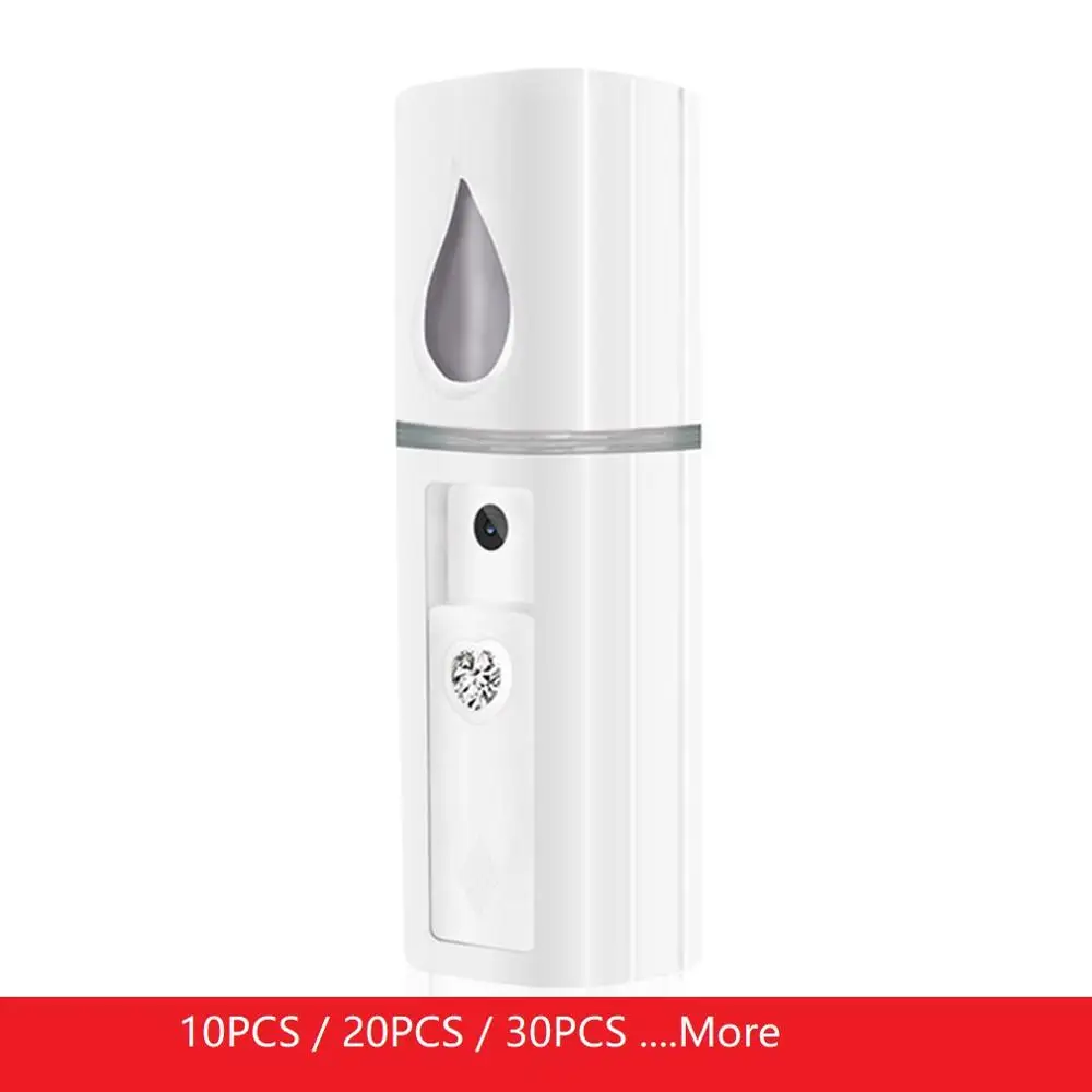 USB charger Nano Facial Steamer Cool Mist Steam Sprayer SPA Moisturizing facial humidifier Deep Cleansing Skin Care Beauty Tools