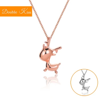Small Milu Deer Pendant Necklace Copper Alloy Material Gold Rose Gold Color Chain Necklace Trendy Women Jewelry Gift
Small Milu Deer Pendant Necklace Copper Alloy Material Gold Rose Gold Color Chain Necklace Trendy Women Jewelry Gift