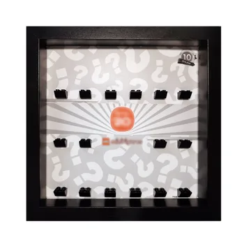 25 X 25cm Display Frame Stand For Minifigures Series 20 71027 ( Display Frame Included Only, No Figure And Nameplate)
25 X 25cm Display Frame Stand For Minifigures Series 20 71027 ( Display Frame Included Only, No Figure And Nameplate)