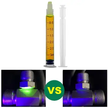 3PCS Automotive Air Conditioning Fluorescent Oil Leak Detector Tracer Concentrated Leak Detection Refrigeration Maintenance Care
3PCS Automotive Air Conditioning Fluorescent Oil Leak Detector Tracer Concentrated Leak Detection Refrigeration Maintenance Care