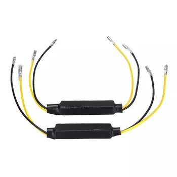 Universal DC 12.8V 21W 4pcs Motorcycle Turn Signal Indicator Light LED Load Resistor Decoder Fix Blinker Flash Error Accessories
Universal DC 12.8V 21W 4pcs Motorcycle Turn Signal Indicator Light LED Load Resistor Decoder Fix Blinker Flash Error Accessories
