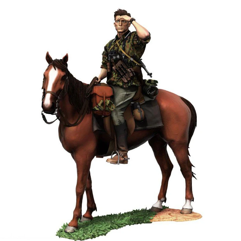 Resin Figure 1/18 ancient officer sit with horse Model Unassambled Unpainted Figure Building Kit
Resin Figure 1/18 ancient officer sit with horse Model Unassambled Unpainted Figure Building Kit
