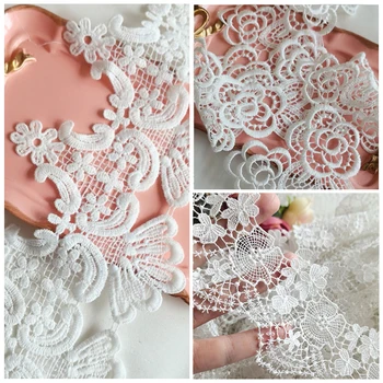 7 Yards 6-10cm Embroidery Lace Trim Patchwork Handmade DIY Garment Needlework Sewing Accessories Fabric Clothing Decoration 154
7 Yards 6-10cm Embroidery Lace Trim Patchwork Handmade DIY Garment Needlework Sewing Accessories Fabric Clothing Decoration 154