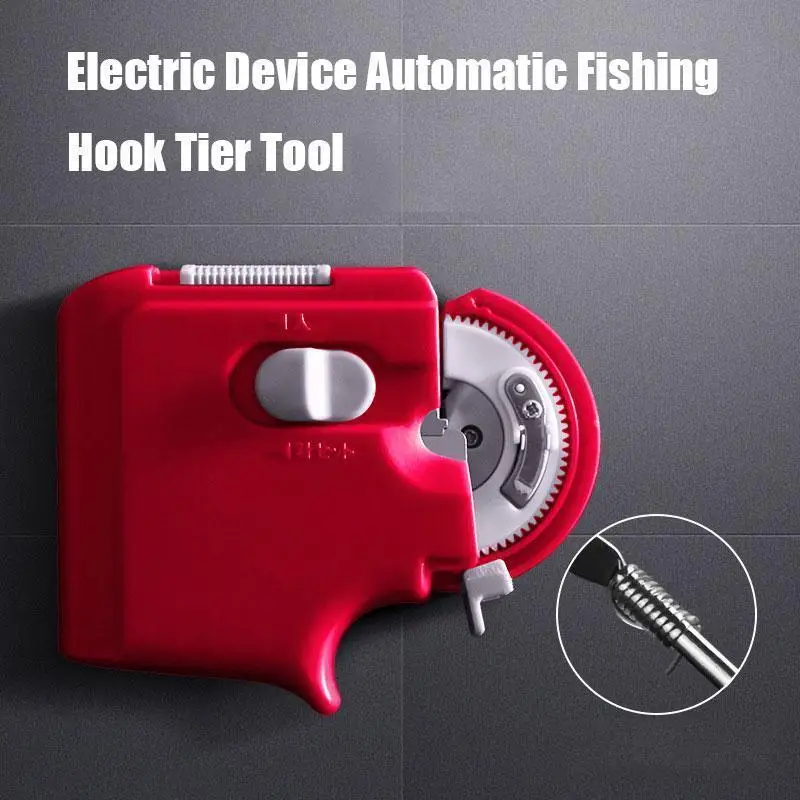 Automatic Portable Electric Device Fishing Hook Tier Machine Fishing Accessories Fast Hooks Line Tying Device Equipment Hand to
Automatic Portable Electric Device Fishing Hook Tier Machine Fishing Accessories Fast Hooks Line Tying Device Equipment Hand to
