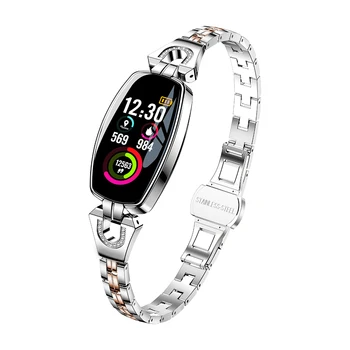 H8 Smart Bracelet Women Watch IP67 Waterproof Fitness Tracker Heart Rate Monitor Sport Band Smart Watch Band Best Gift for Girls
H8 Smart Bracelet Women Watch IP67 Waterproof Fitness Tracker Heart Rate Monitor Sport Band Smart Watch Band Best Gift for Girls