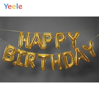 Yeele Happy Birthday Golden Balloons Photocall Photography Backdrops Personalized Photographic Grey Background For Photo Studio
Yeele Happy Birthday Golden Balloons Photocall Photography Backdrops Personalized Photographic Grey Background For Photo Studio