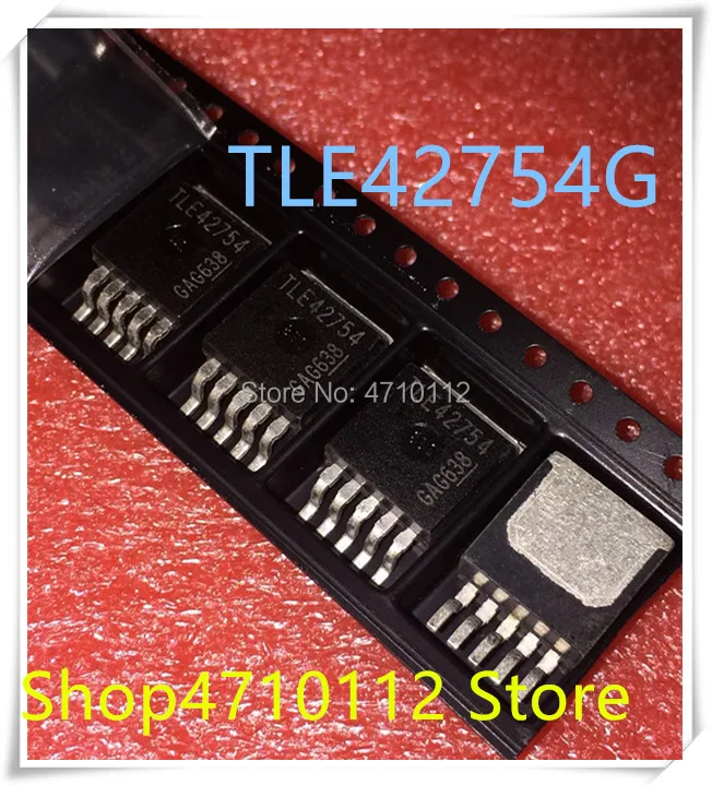 Новинка 10 шт./лот TLE42754G TLE42754 42754G TO-263-5 IC | Электроника