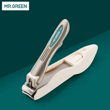 Mr Green Professional Nail Clipper Anti-splash Fingernail Toenail Cutter Cuticle Tweezers For Man and Women Lady with Nail file
Mr Green Professional Nail Clipper Anti-splash Fingernail Toenail Cutter Cuticle Tweezers For Man and Women Lady with Nail file