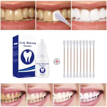 10ml Teeth Whiten Bleaching Liquid Effective Removal of Coffee Stains Yellow Smoke Stain Dental Oral Hygiene Care
10ml Teeth Whiten Bleaching Liquid Effective Removal of Coffee Stains Yellow Smoke Stain Dental Oral Hygiene Care