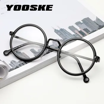 YOOSKE Retro Round Women's Eyeglass Frame Clear Lens Myopia Eyeglasses Frames Men Transparent Optical Prescription Eye Glasses
YOOSKE Retro Round Women's Eyeglass Frame Clear Lens Myopia Eyeglasses Frames Men Transparent Optical Prescription Eye Glasses