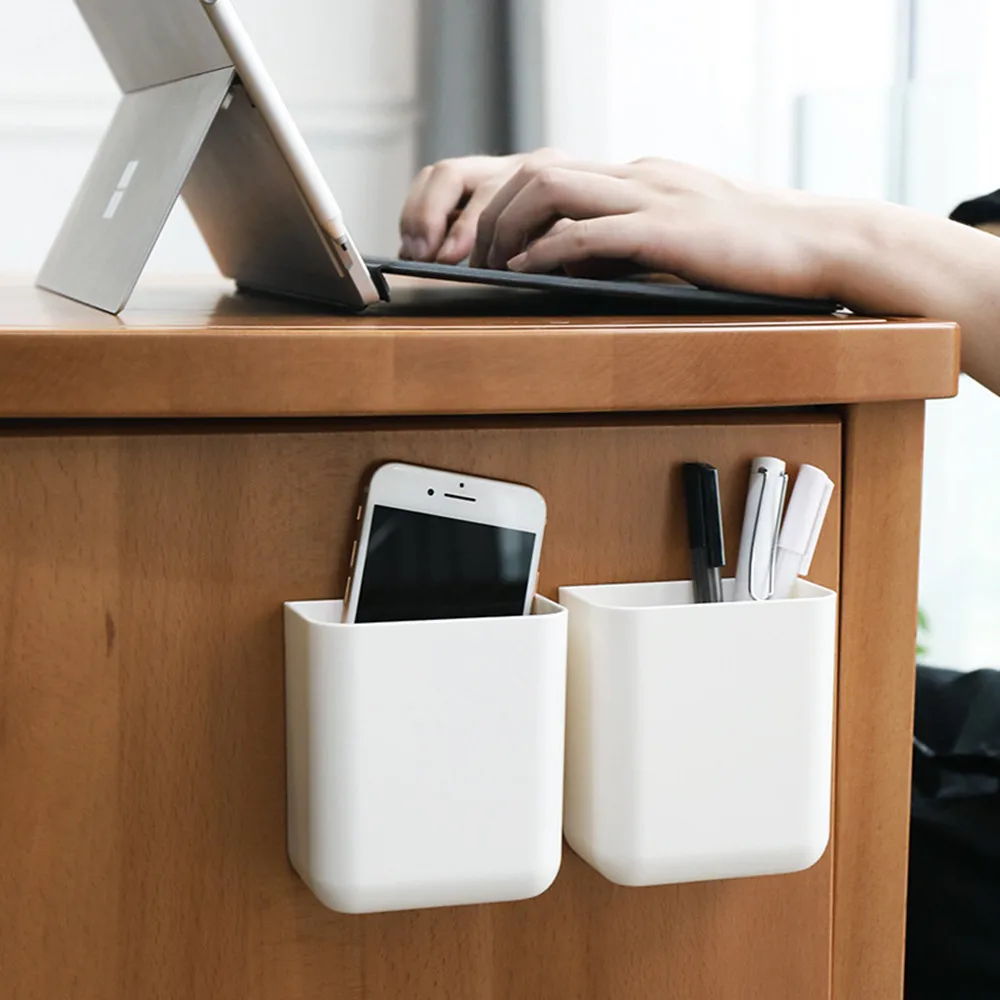 Wall Mounted Organizer Storage Box Remote Control Air Conditioner Storage Case Mobile Phone Plug Holder Stand Container
Wall Mounted Organizer Storage Box Remote Control Air Conditioner Storage Case Mobile Phone Plug Holder Stand Container