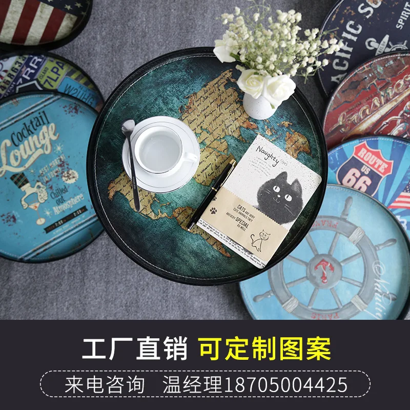 Creative Table-console Plastic Kids' Toy shou na zhuo Casual Multifunctional Table Solid Wood Household Small Coffee Table New P