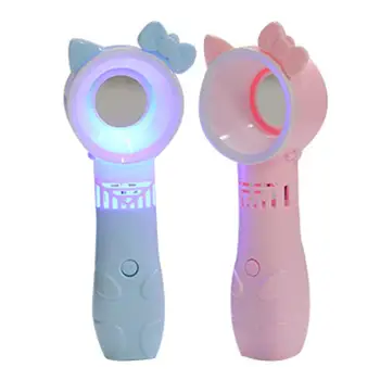 AsyPets USB Rechargeable Handheld Bladeless Fan Outdoor Mini No Leaf Cooling Fan with Light
AsyPets USB Rechargeable Handheld Bladeless Fan Outdoor Mini No Leaf Cooling Fan with Light