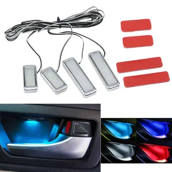 4Pcs Bowl Handle Armrest Light Car Door Interior Light LED Atmosphere Light Auto Interior Door Light Decorative Lamp 
4Pcs Bowl Handle Armrest Light Car Door Interior Light LED Atmosphere Light Auto Interior Door Light Decorative Lamp