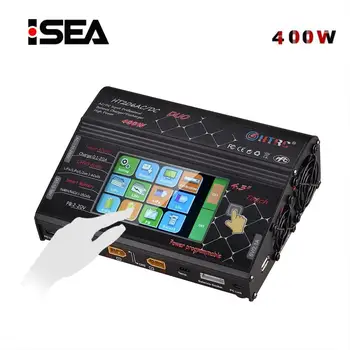 HTRC HT206 AC/DC DUO 400W 40A Dual Port RC Charger Balance Lipo Charger LCD Touch Screen Lilon/LiPo/LiFe/LiHV Battery Discharger
HTRC HT206 AC/DC DUO 400W 40A Dual Port RC Charger Balance Lipo Charger LCD Touch Screen Lilon/LiPo/LiFe/LiHV Battery Discharger