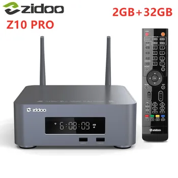 Zidoo Z10 Pro Android 9.0 Set Top Box HexaCore 64-Bit 2G 32G DDR4 2.4G/5G Dolby Vision HDR10+ HDD Bay up to 14TB 4K Media Player
Zidoo Z10 Pro Android 9.0 Set Top Box HexaCore 64-Bit 2G 32G DDR4 2.4G/5G Dolby Vision HDR10+ HDD Bay up to 14TB 4K Media Player
