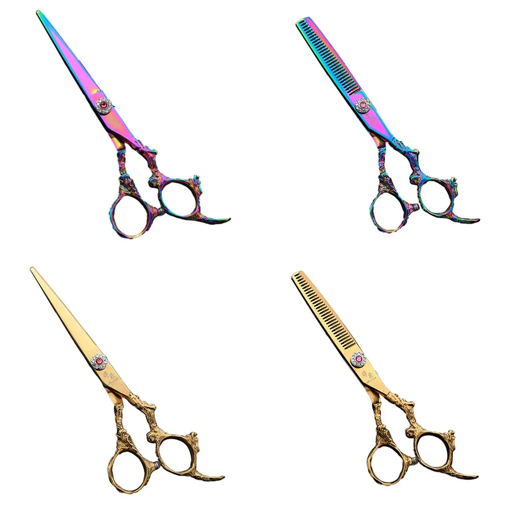 1Pcs Hairdressing Scissors Tool Stainless Steel 6 Inch Scissors Cut Hair Scissors Flat Cut Teeth Shear Thinning
1Pcs Hairdressing Scissors Tool Stainless Steel 6 Inch Scissors Cut Hair Scissors Flat Cut Teeth Shear Thinning