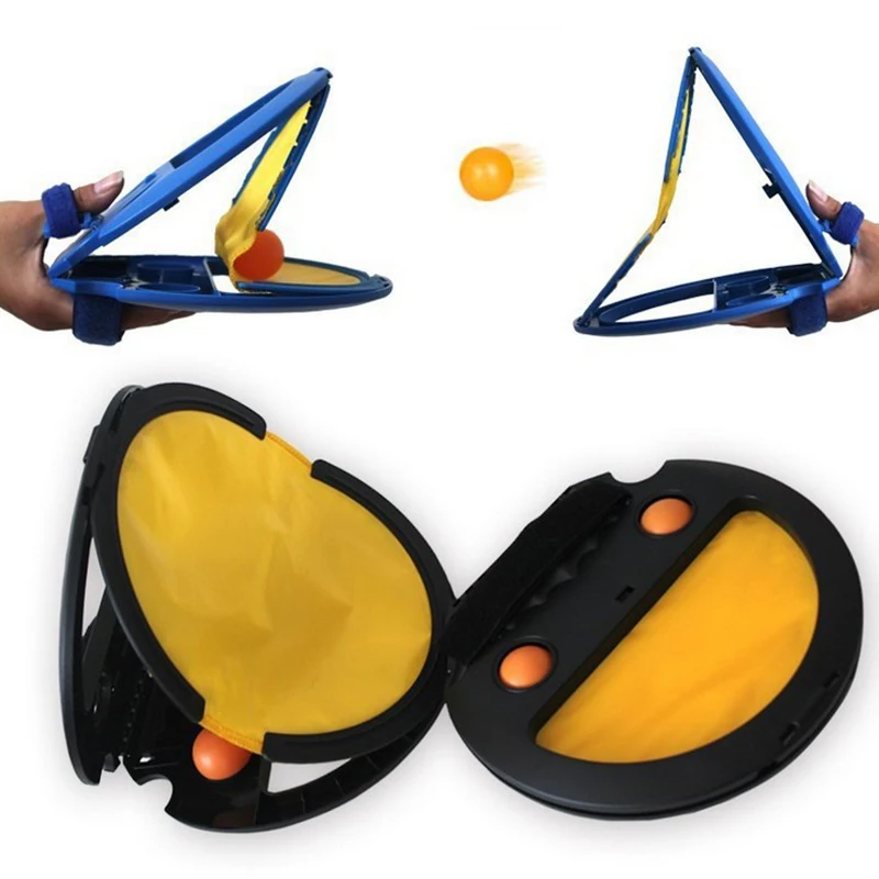Children's Hand Catching Ball Parent-child Outdoor Sports Toy Racket Throwing Ball Table Tennis Hand Clip Ball Pinball Classic T
Children's Hand Catching Ball Parent-child Outdoor Sports Toy Racket Throwing Ball Table Tennis Hand Clip Ball Pinball Classic T