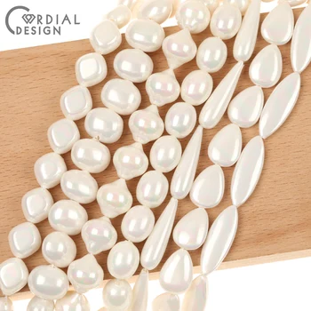 Cordial Design Jewelry Accessories/Hand Made/DIY Beads Making/Aurora Effect/Jewelry Findings & Components/Natural Shell Beads
Cordial Design Jewelry Accessories/Hand Made/DIY Beads Making/Aurora Effect/Jewelry Findings & Components/Natural Shell Beads