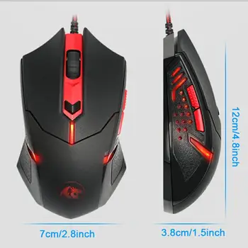 Redragon M601 Wired Gaming Mouse Programmable Mouse with RGB Backlight 2000DPI 6buttons ergonomic gamer Mice laptop PC computer
Redragon M601 Wired Gaming Mouse Programmable Mouse with RGB Backlight 2000DPI 6buttons ergonomic gamer Mice laptop PC computer