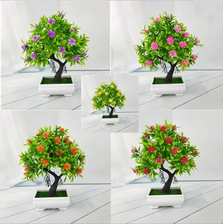 Artificial Plants Bonsai Simulation Plastic Small Tree Pot Plant Potted Ornament Christmas Decoration Home Garden Decor
Artificial Plants Bonsai Simulation Plastic Small Tree Pot Plant Potted Ornament Christmas Decoration Home Garden Decor