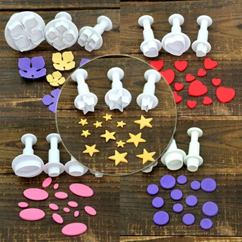 3Pcs/Set Plum Blossom Flower Plunger Fondant Cutter Sugarcraft Cake Decorating Tools DIY Cookie Stamper Baking Accessories
3Pcs/Set Plum Blossom Flower Plunger Fondant Cutter Sugarcraft Cake Decorating Tools DIY Cookie Stamper Baking Accessories