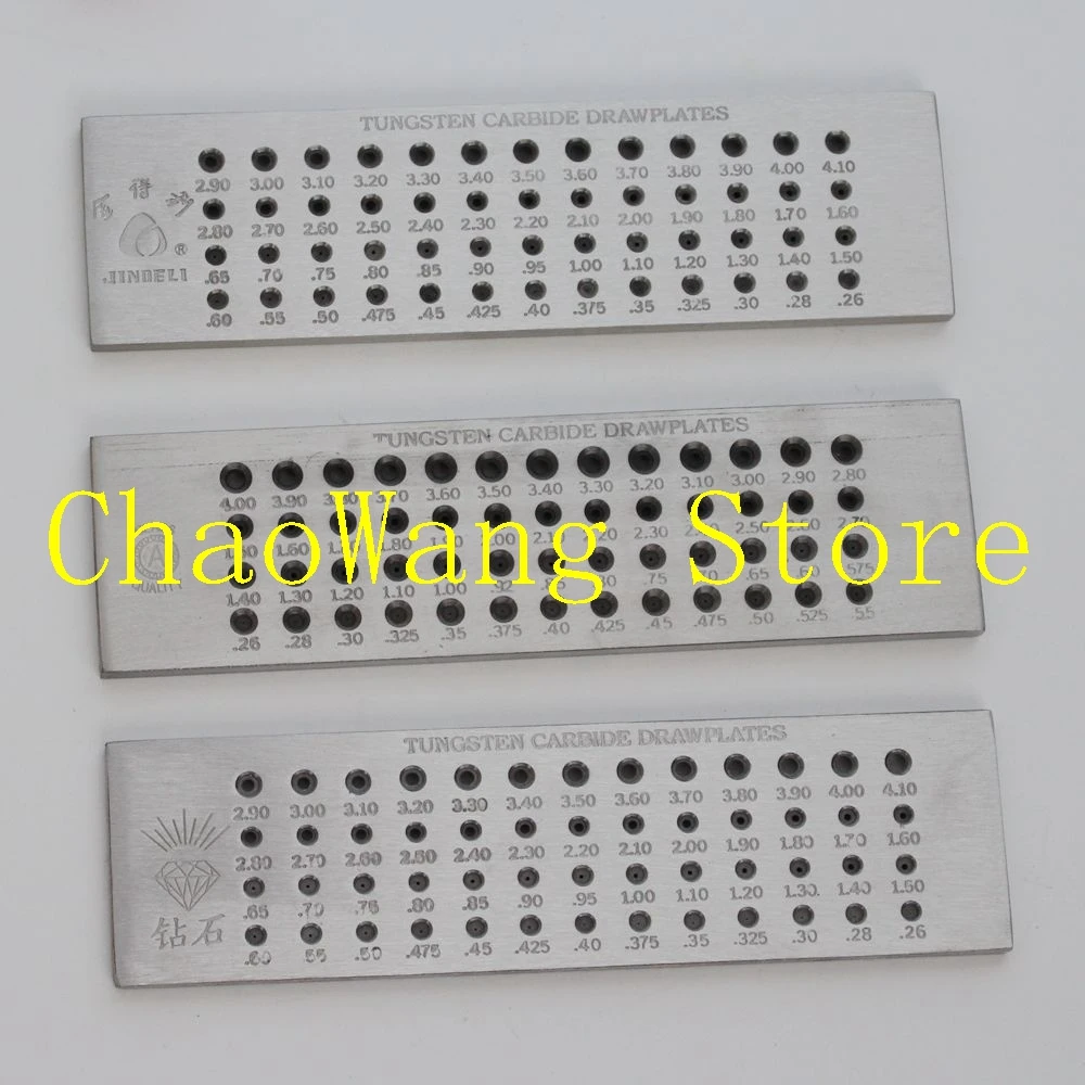 Four Line Round Drawplate Jewelry Tools Drawplate Tungsten Carbide Drawplate
Four Line Round Drawplate Jewelry Tools Drawplate Tungsten Carbide Drawplate