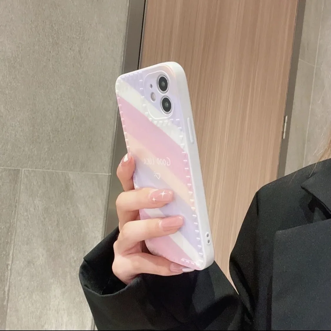 Чехол Pretty Pink Rainbow для OPPO Realme XT K5 X2 F17 pro A93 Reno5 3 6 4F 4 Lite R17 R11S R11 K1 A32 A53 A33 2020 F9 PRO A73 5G |